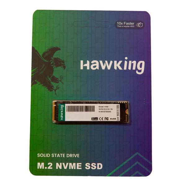 Imagem de Ssd 256gb m.2 nvme pcie 3.0 hawking hkm ate 2500/1500 mb/s - hstv-m2n3v256w