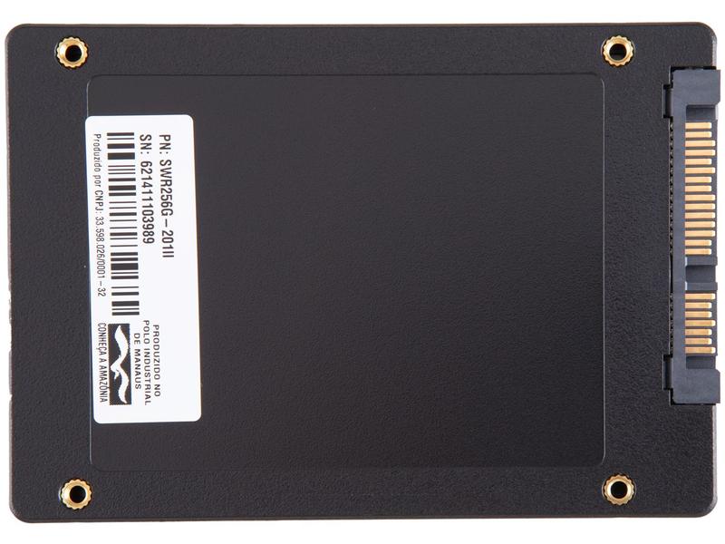 Imagem de SSD 256GB WIN MEMORY SATA 2,5” Leitura 560MB/s Gravação 540MB/s SWR256G