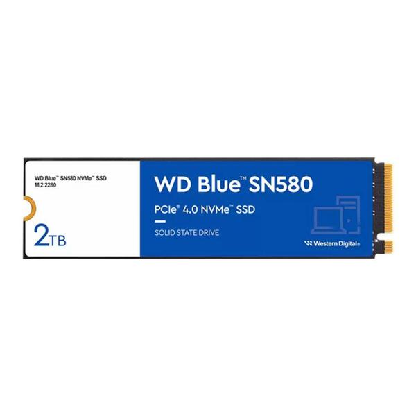 Imagem de Ssd 2tb M.2 Nvme PCIe 4.0 4150mb Leit 4150mb Grav Blue SN580 WDS200T3B0E Western Digital