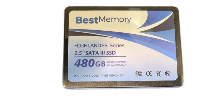 Imagem de SSD 480GB 2.5" Best Memory Highlander + 2 cabo SATA