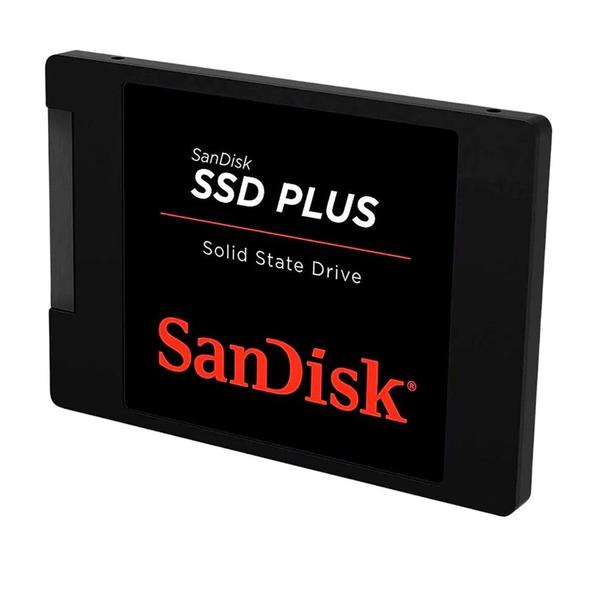 Imagem de Ssd 480gb Sata 3.0 6 Gb/s Interno Sandisk Plus Sdssda-480g-g26 2,5 Polegadas Velocidade De Leitura Até 535 Mb/s E Gravaç