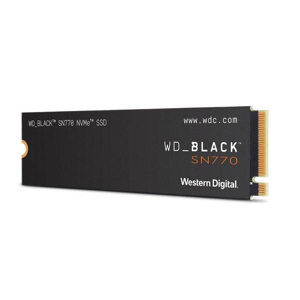 Imagem de SSD 500 GB WD Black SN770, M.2, PCIe Gen4x4, NVMe, Leitura: 5000MB/s e Gravação: 4000MB/s