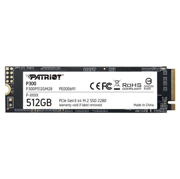 Imagem de Ssd 512Gb Pcie Nvme P300 - Patriot