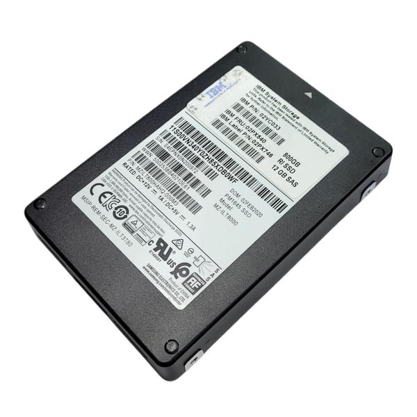 Ssd 800gb Ibm Sas 12gbs 2.5 02px540 V5000 v5000e v5030e - HD
