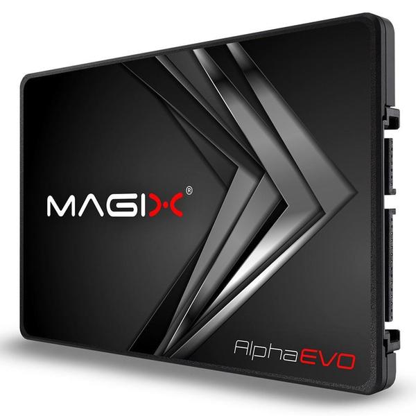 Imagem de SSD 960 GB Magix Alpha EVO, SATA, Leitura: 550MB/s e Gravação: 550MB/s, Preto - ALPHAEVO960 GB