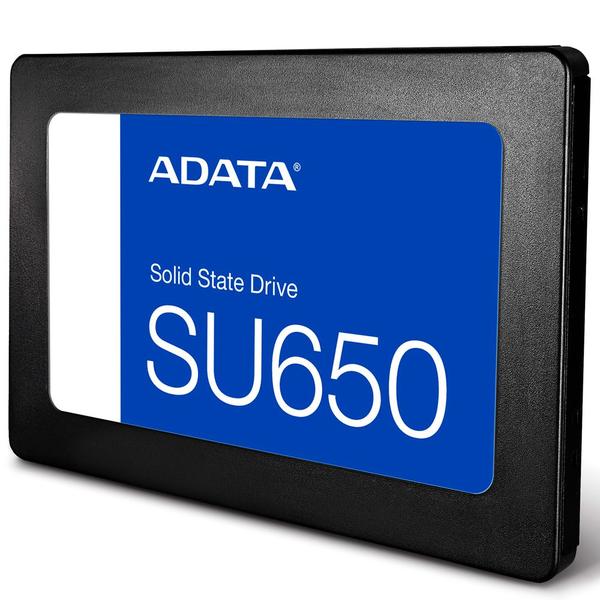 Imagem de  SSD Adata 120 GB SU650 2.5" SATA III Leitura 520 MB/s Gravação 450 MB/s - ASU650SS-120GT-R 