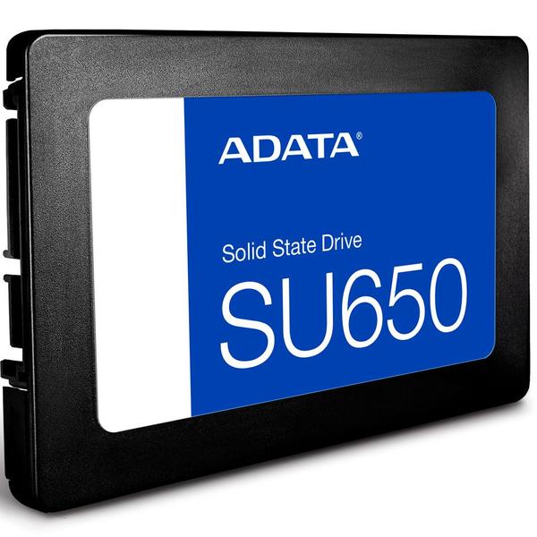 Imagem de  SSD Adata 120 GB SU650 2.5" SATA III Leitura 520 MB/s Gravação 450 MB/s - ASU650SS-120GT-R 