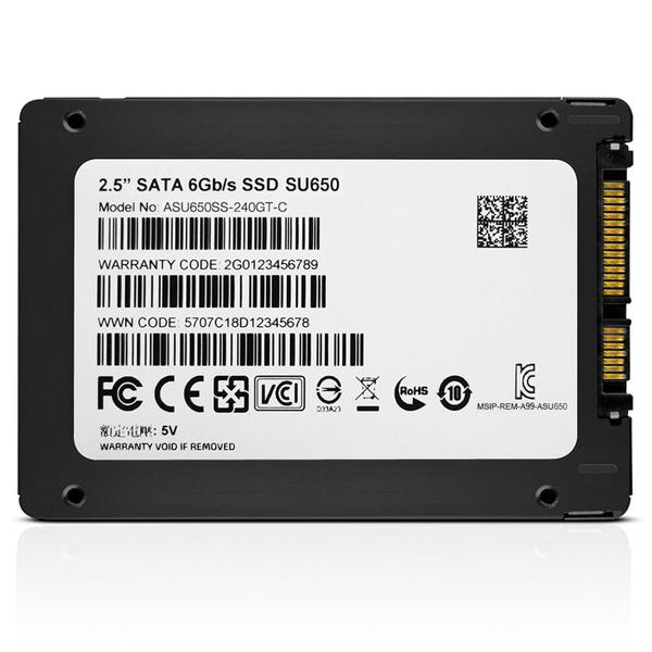 Imagem de Ssd Adata 240Gb 2.5 Sata 3 Asu650Ss240Gtr I