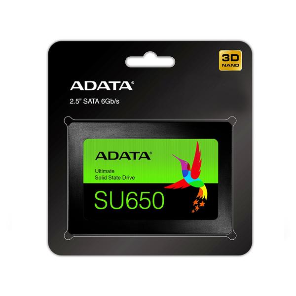 Imagem de SSD Adata 240GB SU650 2.5" SATA 3 - ASU650SS-240GT-R