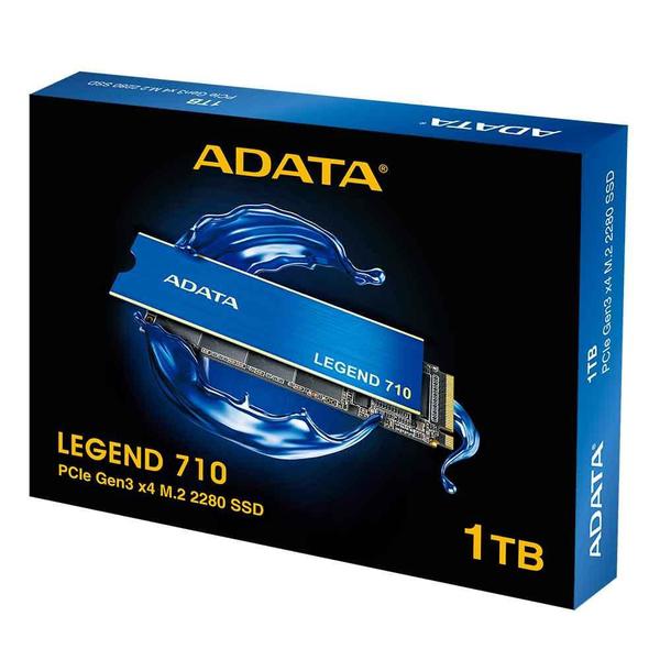 Imagem de Ssd Adata Legend 710 1tb M.2 2280 Nvme Pcie 3.0 - Aleg-710-1tcs