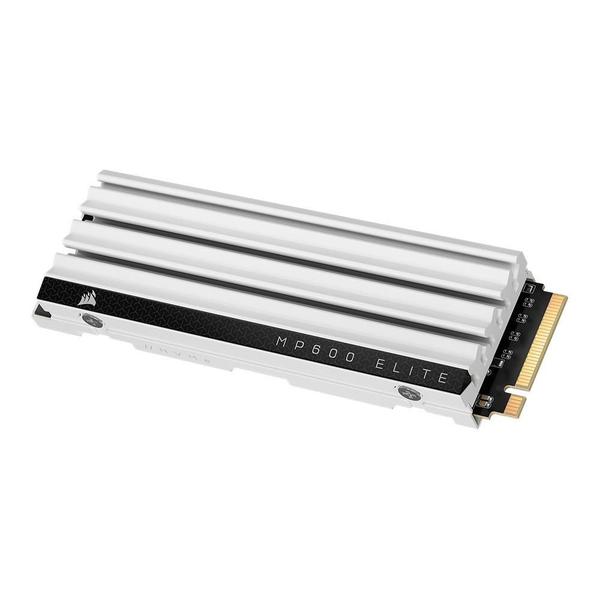 Imagem de SSD Corsair 1TB MP600 Elite, M.2 NVMe, Leitura 7000MB/s e Gravação 6200MB/s, Para PS5, Branco - CSSD-F1000GBMP600ECS