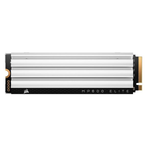 Imagem de SSD Corsair 1TB MP600 Elite, M.2 NVMe, Leitura 7000MB/s e Gravação 6200MB/s, Para PS5, Branco - CSSD-F1000GBMP600ECS