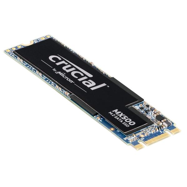 Imagem de SSD Crucial MX500 500 500 GB M.2 SATA 6 GB + 16 GB DDR4 2666 MHz