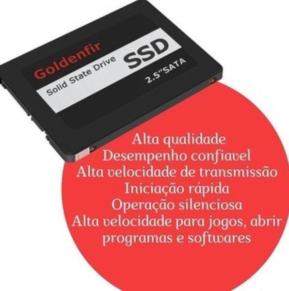 Imagem de SSD Disco Sólido Interno Goldenfir 240gb Black