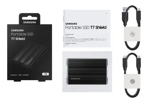 Imagem de Ssd Externo 1tb Samsung T7 Shield Usb-c - 1,050MB/1,000MB