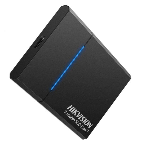 Imagem de SSD Externo Portátil Hikvision Elite 7 500GB USB 3.2 Cinza HS-ESSD-Elite7 STD500GB