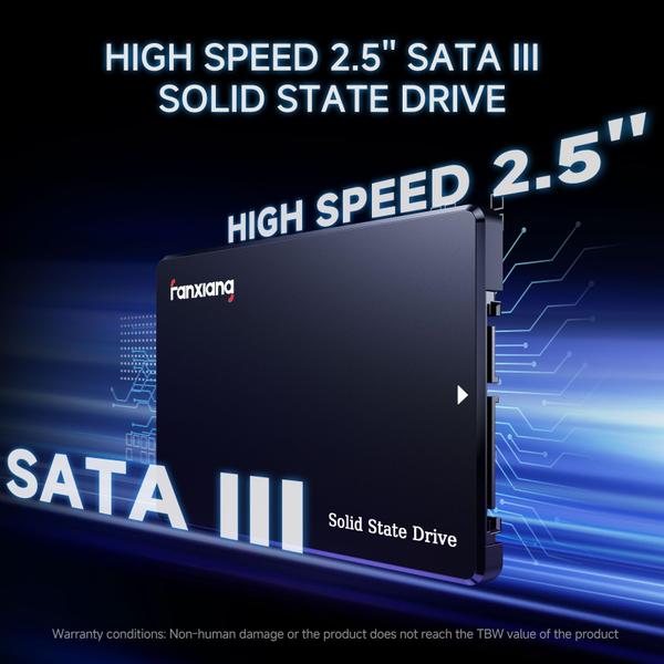 Imagem de SSD Fanxiang 512GB SATA 2.5" SATA III 6Gb/s interno S101Q