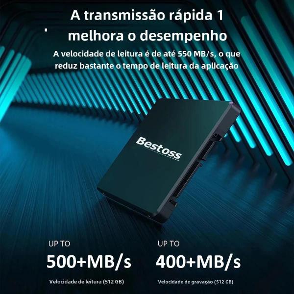 Imagem de SSD Interno Bestoss SATA - 128GB a 4TB para Laptop e Notebook