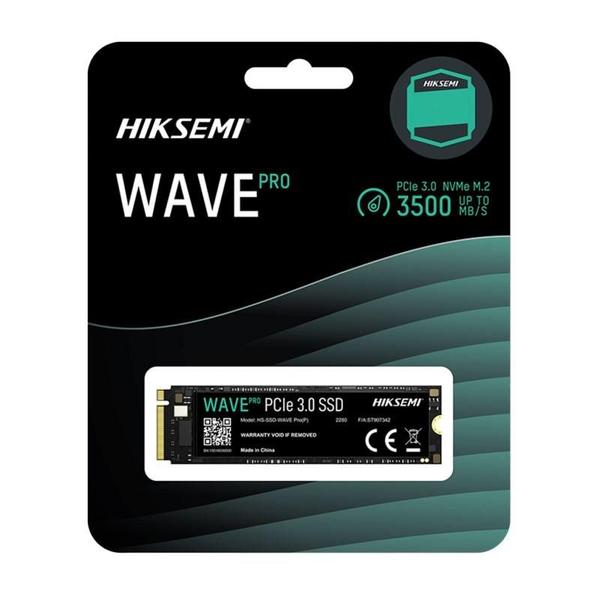 Imagem de SSD Interno M.2 2TB NVMe 2280 Wave Pro 3500MB  Hiksemi