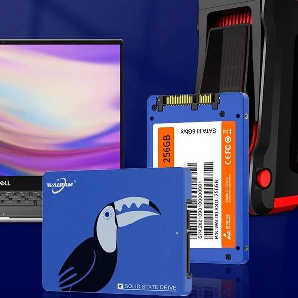 Imagem de SSD Interno SATA3 2,5 Polegadas - 1TB, 512GB ou 120GB - para Laptop e Desktop