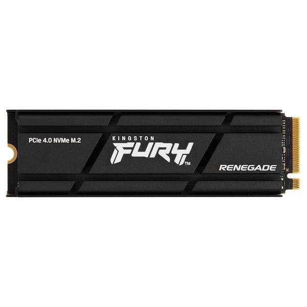 Imagem de SSD Kingston Fury Renegade, 1 TB, M.2 2280, PCIe 4.0 x4, NVMe, Leitura: 7300 MB/s, Gravação: 3900 MB/s, com Dissipador, Compatível com PS5 - SFYRSK...