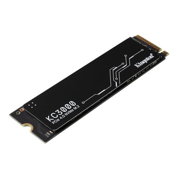 Imagem de SSD Kingston KC3000, 1TB, M.2, NVMe 2280, Leitura 7000MB/s, Gravação 6000MB/s