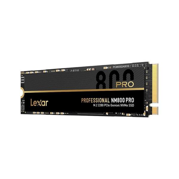 Imagem de SSD Lexar 1TB, NM800 Pro, M.2 2280, PCIe NVMe, Leitura 7500 MB/s, Gravação 6300 MB/s - LNM800P001T-RNNNG