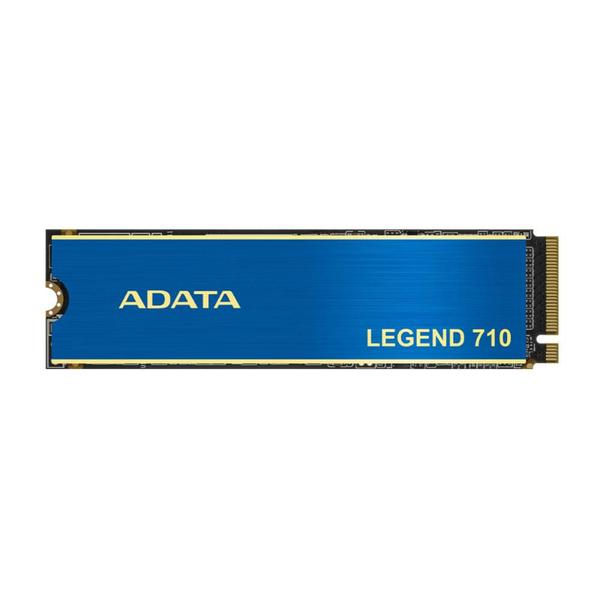 Imagem de SSD M.2 512GB Adata Legend 710, NVMe, 3D NAND, Leitura 2400 MB/s, Gravação 1600MB/s, ALEG-710-512GCS