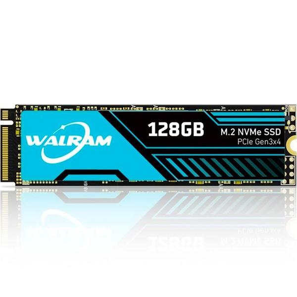 Imagem de Ssd M.2 Nvme 128Gb Walram 2000Mb/S Leitura 1800Mb/S Escrita