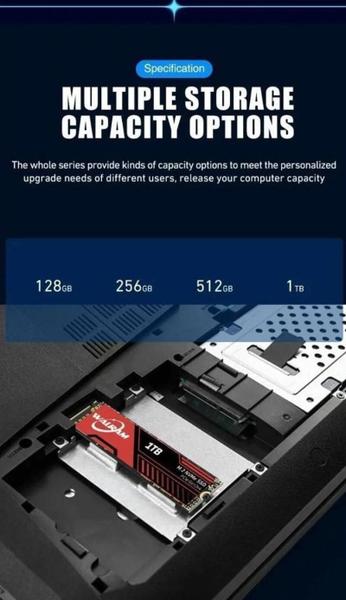 Imagem de Ssd M.2 Nvme 1Tb Walram 2000Mb/S Leitura 1800Mb/S Escrita