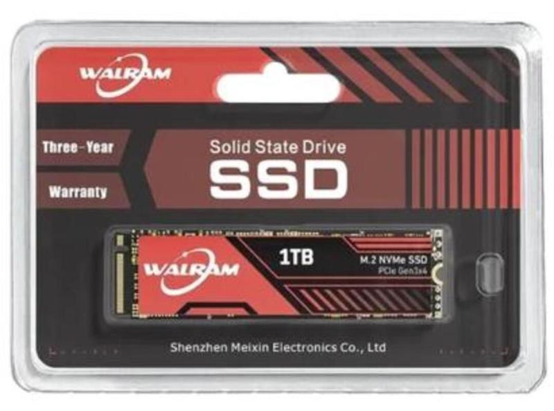 Imagem de Ssd M.2 Nvme 1Tb Walram 2000Mb/S Leitura 1800Mb/S Escrita