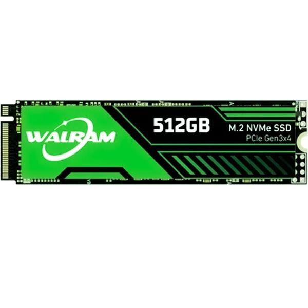 Imagem de Ssd M.2 Nvme 512Gb Walram 2000Mb/S Leitura 1800Mb/S Escrita