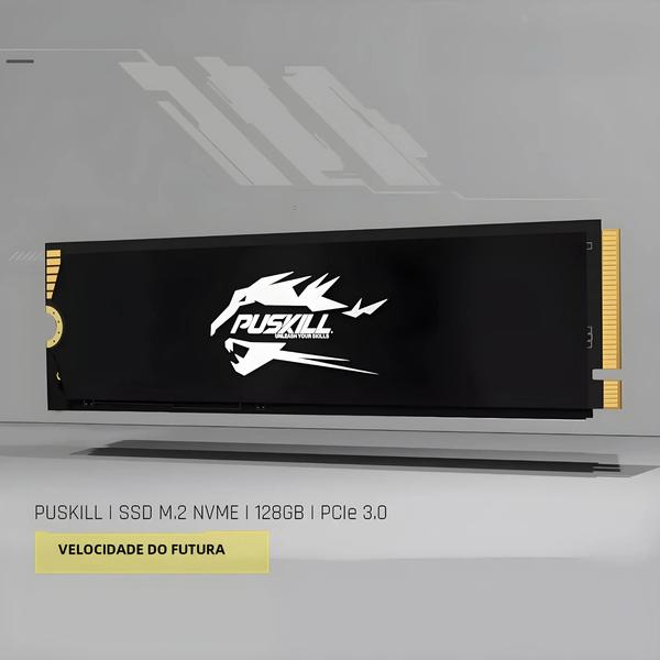 Imagem de SSD M.2 NVMe PCIe 2280 Puskill - 1TB, 512GB, 256GB e 128GB - Unidade de Estado Sólido Interna para Laptop