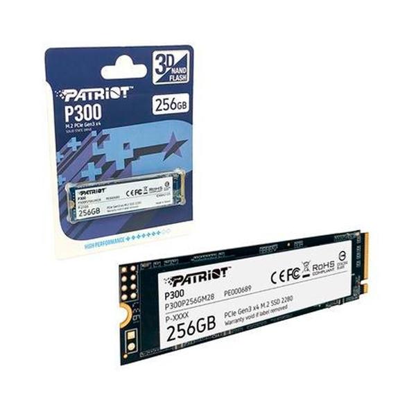 Imagem de SSD M.2 Pci-e Patriot P300 256gb Nvme Gen3x4 P300P256GM28