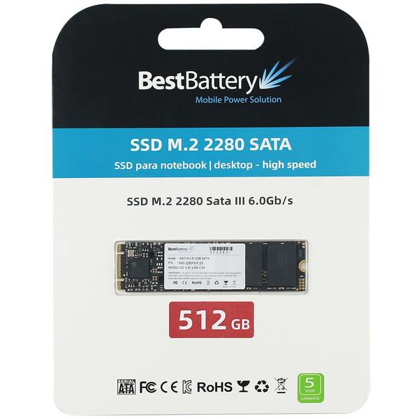 Imagem de SSD M.2 SATA III para Samsung NP350XBE-XD1br