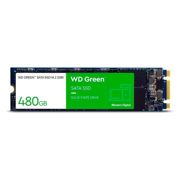 Imagem de SSD M.2 Western Digital Green 480GB Sata III 2280 6Gb/s  WDS480G3G0B