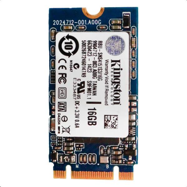 Imagem de SSD M2 Kingston 16GB RBU-SNS4151S3/16GD M.2 2242 P/ Chromebook