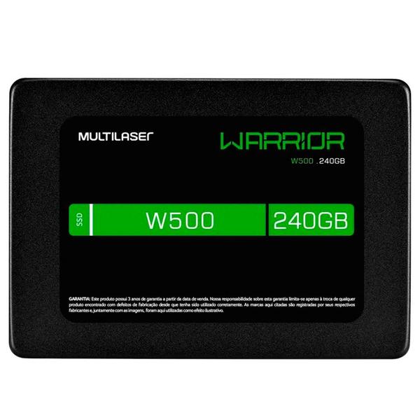 Imagem de Ssd multilaser gamer warrior 240gb 2,5' 