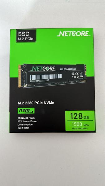 Imagem de Ssd Netcore M.2 Nvme De 128gb Pcie 3d Nand Cor Preto