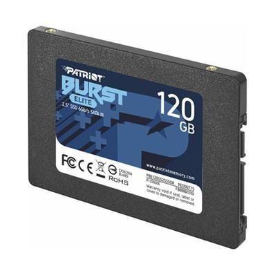 Imagem de SSD Patriot Burst Elite 120GB, 2.5 Pol, SATA III, Leitura 450MB/s E Gravação 320MB/s - Pbe120gs25SSDr