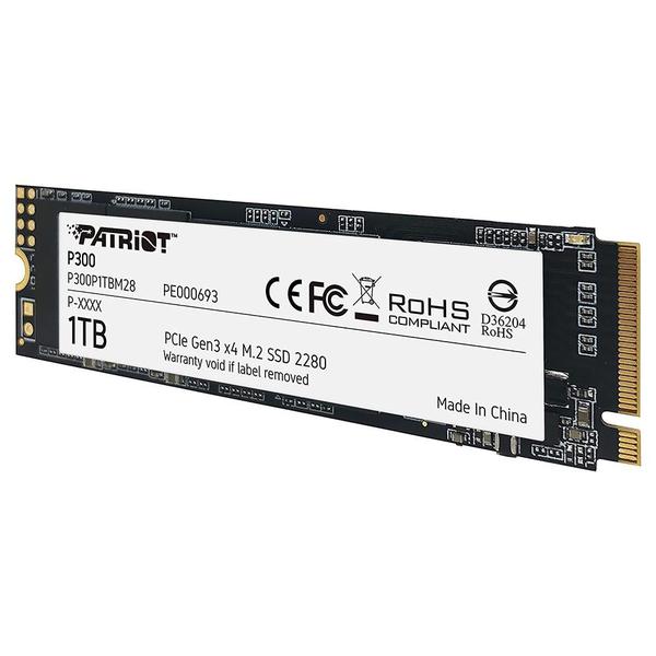 Imagem de SSD Patriot M.2 1TB P300 NVMe - P300P1TBM28