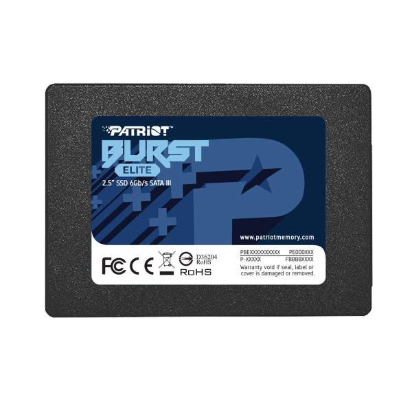 Imagem de SSD Patriot Memory Burst Elite 480GB SATA 3