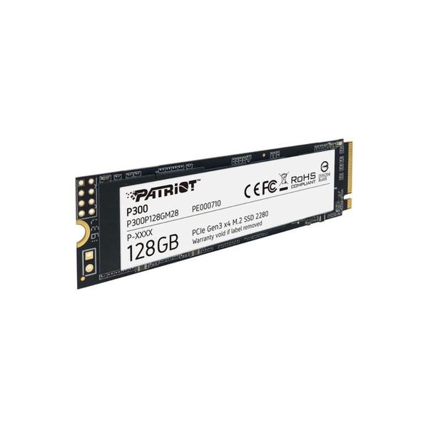 Imagem de Ssd patriot p300 nvme m.2 128gb - p300p128gm28