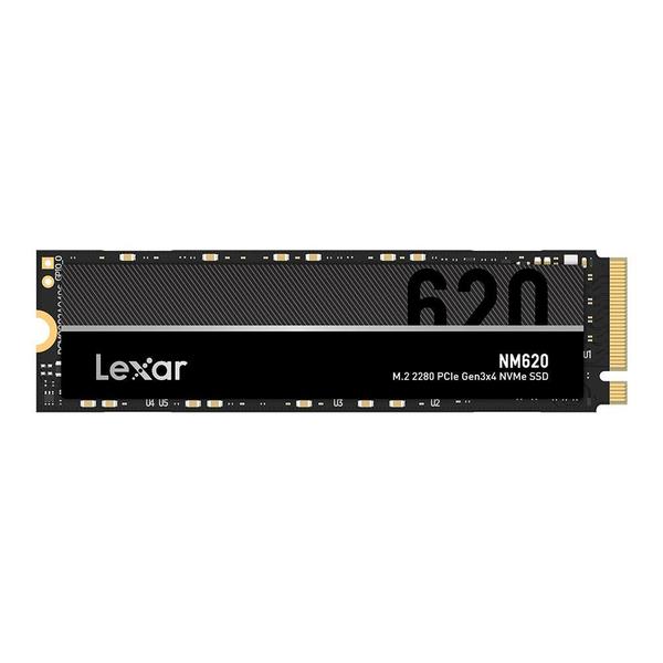 Imagem de SSD PCIe Lexar Internal NM620, 512GB, Leitura 3500MB/s e Gravação 2400MB/s, Preto - LNM620X512G-RNNNU