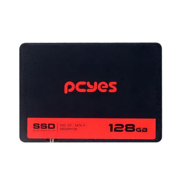 Imagem de Ssd pcyes py128 128gb sata iii 2,5" leitura 550mb/s escrita 400mb/s - ssd25py128