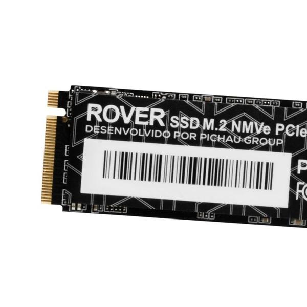 Imagem de SSD Pichau Rover, 2TB, M.2 2280, PCIe NVMe, Leitura 2100MB/s, Gravacao 1500MB/s, PCH-RVR-2TB