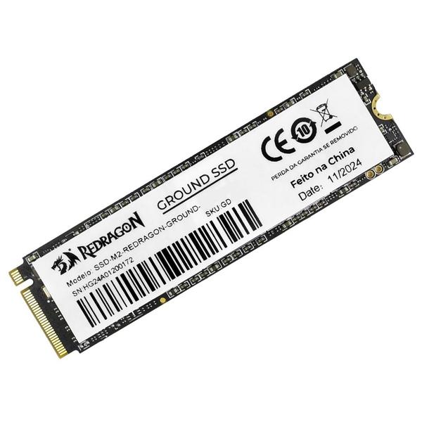 Imagem de SSD Redragon M.2 512GB Ground NVMe - GD-411