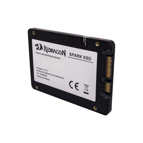 Imagem de SSD Redragon Spark 480GB leitura 550MB/s SATA 2,5 - GD-307