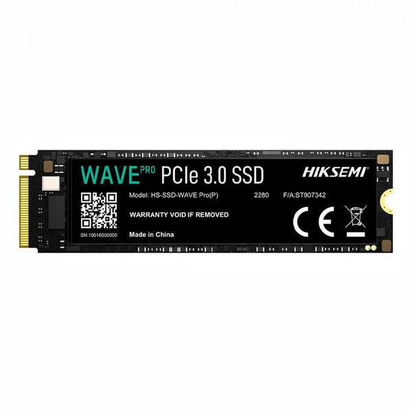 Imagem de Ssd Wave Pro (P) 256Gb M.2 Nvme Leitura 3230Mbs Hiksemi