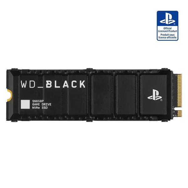 Imagem de SSD WD Black SN850P 1TB NVMe M.2 2280 Para Consoles PS5 - WDBBYV0010BNC-WRSN